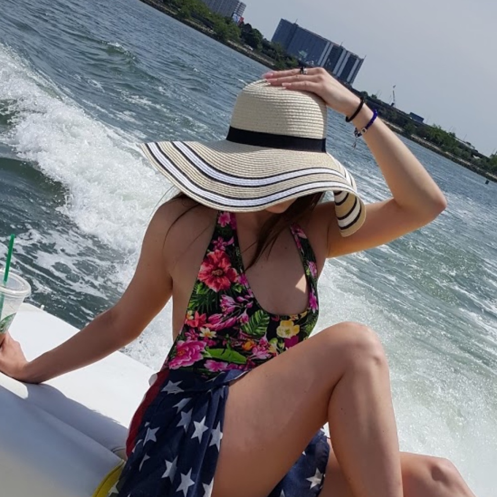 FOREVER XXI Beach hat